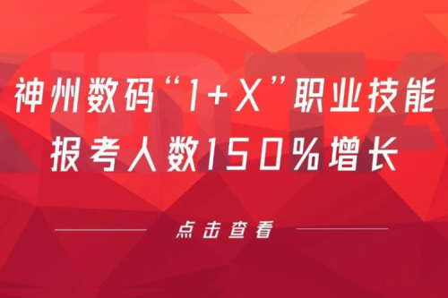 行业实践丨用新技能武装自己！米兰电竞数码“1+X”职业技能报考人数150%增长